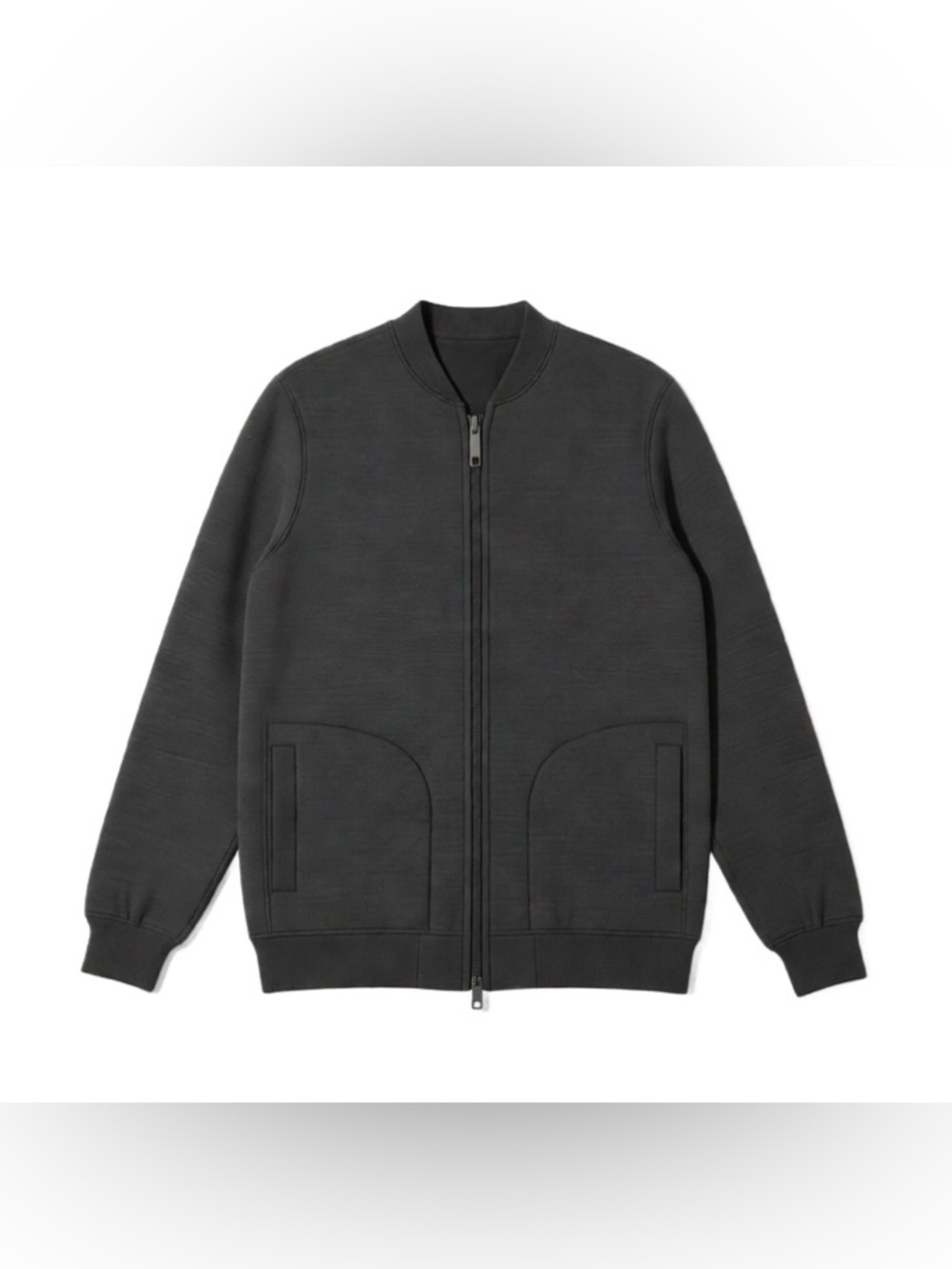 Ivivva by lululemon Girls 14 Fleece-Lined Full-Zip Jacket Charcoal Like New